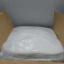 downluxe Chair Cushions for Dining Chairs, Memory Foam Linen Kitchen Chair Pads with Ties, Waterproof, Stain-Resistant and Washable Cover, 17" x 16" x 2.5", 6 Pack