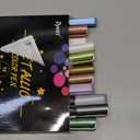 Dyvicl Metallic Marker Pens - Set of 10 Medium Point Metallic Markers for Rock Painting, Black Paper, Card Making, Scrapbooking Crafts, DIY Photo Album