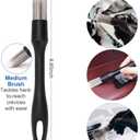 Wheel Rim Tire & Carpet Cleaning Brush Set, Soft & Stiff Bristle Wash Cleaning Supplies Kit for Car All Exterior Surface and Car Interior Cleaning Brush for Car Truck SUV RV Motorcycle (Green)