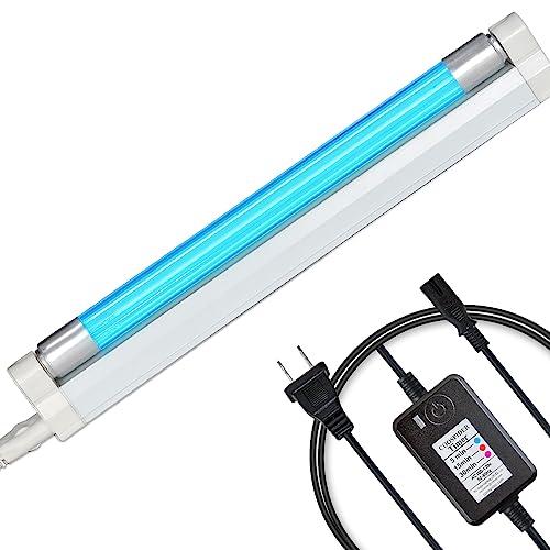 Coospider 6W UV Light with Ozone,185nm Sanitizer Lamp with 3 Time Gear, UVC Lamp for Shoes/Closet/Cabinet/Bathroom 110V CTUV-6– Perfect Father's Day Gifts