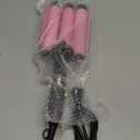 3 Jumbo Barrel Curling Iron Wand 32mm Hair Waver Temperature Adjustable Ceramic Big Waves Hair Crimper (1.25'')