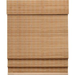 LazBlinds Cordless Bamboo Roman Shades, Light Filtering Window Treatment, Roll Up Bamboo Blinds for Windows, 26'' W x 60'' H