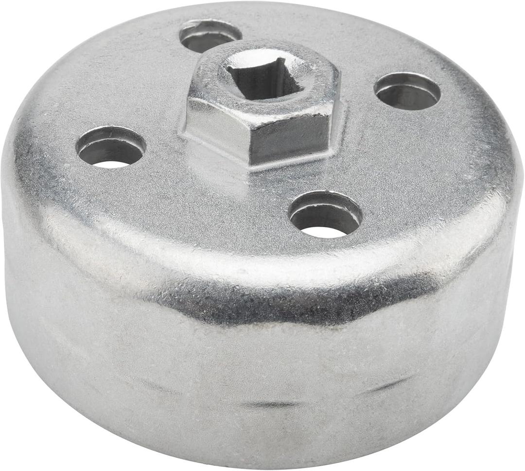 Heavy Duty 90.2mm 15Flutes Oil Filter Wrench Compatible with Land Rover and Jaguar - Fits 3.0L & 5.0L Gas Engines