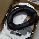 Head Strap for Quest 2/Quest 3/Quest 3S, Comfort Head Strap for Elite Strap Replacement with Adjustable Hinge, Double Knobs, Soft Cushion, Reduces Head Pressure, Enhanced Balance and Comfort (White-Without Battery)