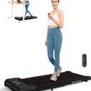 Walking Pad Under Desk Treadmill for Home 2 in 1 Portable Treadmill with Remote Control, 2.5HP Brushless Motorized Running Jogging Machine, Compact Design 265 Lbs Capacity