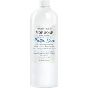 Mop Soap with Long Lasting Premium Perfume, 4X Concentrated Floor Cleaner, Multi Surface Solution for Hardwood, Tile, LVP, Laminate, Pet Friendly, 32 fl oz (Pacific Linen)