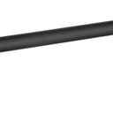 OFFO Shower Arm with Flange, 12 in Wall Mount Replacement Angle Shower Head Arm Wall-Mounted For Fixed Shower Head & Handheld Showerhead, Matte Black