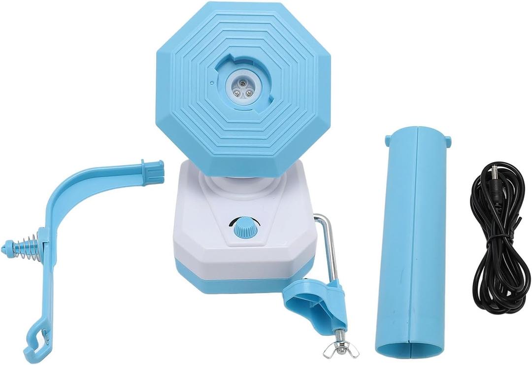 Electric Yarn Ball Winder USB Yarn Cake Winder for Knitting and Sewing Supplies