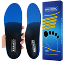 Plantar Fasciitis Insoles for Men Women - Orthotics Inserts, Shoe Insoles Arch Support Flat Feet Inserts Work Boot Insoles for Standing All Day (Mens 8-8 1/2 | Womens 10-10 1/2)