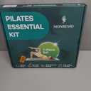 Pilates Home Workout Kit 7pc Pilates Set for Women with Toning Ring (Magic Circle), Mini Ball & Resistance Bands. Full Mat Pilates Equipment for Yoga, Core & Stretching at Home