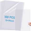Timgle 13 x 19 Inch Waterproof Inkjet Transparency Film, 100 Sheets, 5 Mil