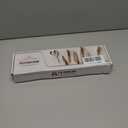 Astercook Knife Set, 13 Pieces Kitchen Knives Set with Healthy Anti-Rust Coating, Dishwasher Safe, Stainless Steel Chef Knife Sets with 6 Blade Guards, Perfect Holiday Gifts for Kitchen (Large, Cream)