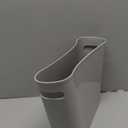 Youngever 1.5 Gallon Slim Trash Can, Plastic Garbage Container Bin, Small Trash Bin with Handles for Home Office, Living Room, Study Room, Kitchen, Bathroom (1 Pack Grey)