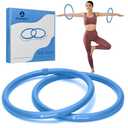 Weighted Fitness Hoop for Arms - Mini Upper Body Exercise Tool to Strengthen Arms and Shoulders - Lightweight Design for Fun Home Workouts (Blue)