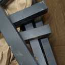 Ebeneze 5.9ft Firewood Rack Holder, Outdoor Indoor Heavy Duty Metal Wood Stand, Adjustable Stacker Fireplace Lumber Organizer, Bottom Widening for Deck Patio Logs Storage Carrier Tool, Black