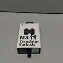 Timekettle M3 3 in 1 Language Translation Earbuds,43 Languages & 96 Accents, Offline Translator, No Subscription,for Exploring Expat Life Freely, APP Compatible with iOS & Android (Black) 