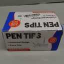 31G 1/4 Inch/6mm, Pen Tips Pack of 200, Thin-Wall Channel Design, Individually Wrapped