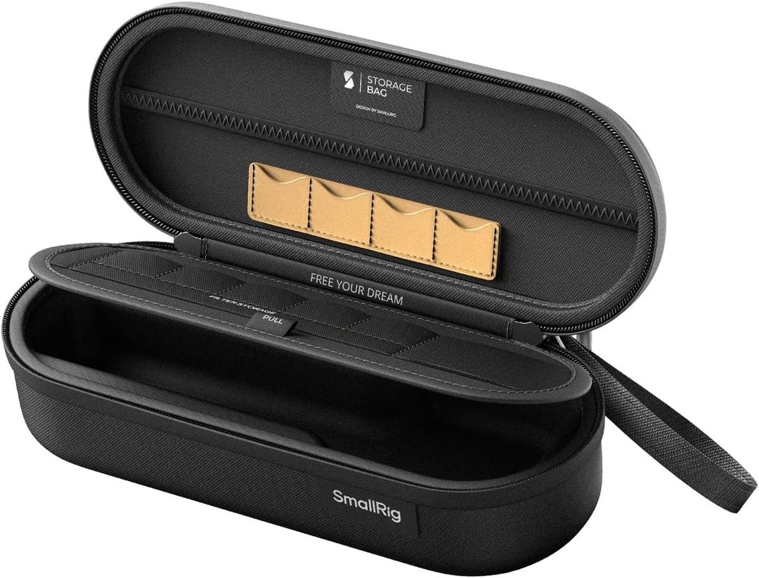 SMALLRIG Carrying Case for DJI Pocket 4/3, Spill and Impact Resistance, All in One Portable Carry Bag with Lanyard for Camera and Accessories, can hold SD Cards, Filters and Cables - 5992