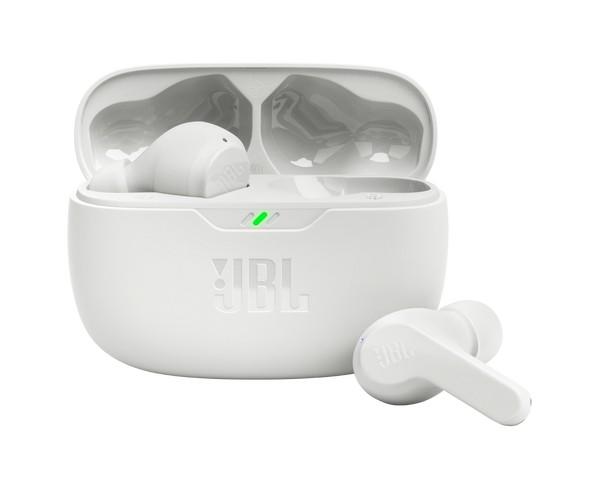 JBL - Vibe Beam True Wireless Earbuds - White