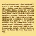 3 x Pavesi Gocciole 17.64oz (500g) Authentic Italian Chocolate Chip Cookies Perfect Breakfast or Snack Made with Natural Ingredients and No Palm Oil (EXP 08/06/26)
