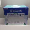 Sealy Dreamlife 2” Gel Memory Foam Queen Mattress Topper with Cooling Cover, SealyComfort Gel Foam, SealyCool Stretch Knit Cover with Corner Straps