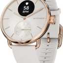 WITHINGS ScanWatch 2 - Hybrid Smart Watch, Heart Rate Monitoring, Fitness Tracker, Cycle Tracker, Sleep Monitoring, GPS Tracker, 30-Day Battery Life, Android & Apple Compatible, HSA/FSA (RoseGold)