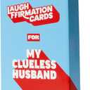 Laughffirmation Affirmation Cards For Adults Punchy & Hilarious Gift For Dad, Mom, Wife, Husband & Coworker Funny Gift For All Occasions Birthdays, Fathers Day, Mothers Day, Anniversary (My Clueless Husband)