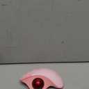 seenda Wireless Trackball Mouse, Bluetooth - Ergonomic Rollerball Mouse Rechargeable, 3 Device Connection Optical Mice Adjustable DPI Thumb Control Mice Compatible for Mac/Android/Windows - Pink