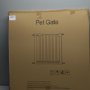 YGP Premium Extra-Wide Pet Gate for Pet & Baby | Pine Wood & Iron, Auto-Close | Drill-Free Pressure Mount, Adjustable 28.74-41" W x 30.3" H | Doorways, Kitchen Use