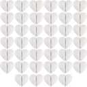 40 Pack Adhesive Cable Management Clips, Cord Organizer Charger Cable Holder for Desk, Home, Office, Car, Cubicle, Nightstand, White