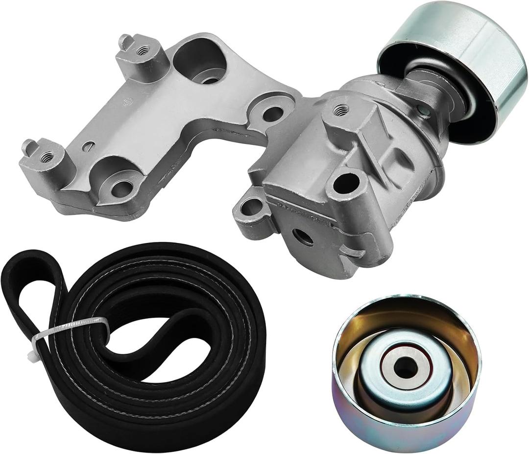 Drive Belt Tensioner Kit for Toyota 3.5L V6, Fits Camry 2012-17, Highlander 2008-16, RAV4 2006-12, Sienna 2011-16, Venza 2009-15, for Lexus ES350 2013-18, RX350 2010-15