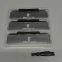 baKblade 1.0 Back Hair and Body Shaver Refill Replacement Cartridges Bundle. 4 Inch Extra-Wide Wet or Dry Disposable Razor Blades (3 Razors Included)