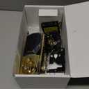 Kwikset HomeConnect 620 Z-Wave Long Range Enabled Keypad Smart Lock Convenient Keyless Entry, Customizable User Codes, Ring Alarm Compatible, Hub Required, Sold Separately Polished Brass Traditional