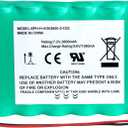 3600mAh 7.2v Ni-MH Replacement Battery for DSC 6PH-H-4/3A3600-S-D22 ADT DSC IMPASSA 9057 SCW9055 SCW9057 BH7236-SS 17000145 17000152 Wireless Home Security System