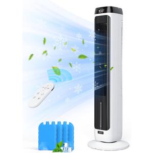 JRD 41" Cooling Fans Quiet Portable, 3 Speeds 3 Modes for Bedroom,Indoor,Office and Home Use