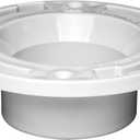 Oatey 3 in. or 4 in. PVC Closet Flange with Plastic Ring without Test Cap, White (1 Count (Pack of 1))