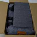 Dog Console Car Seat for Small Dogs, Center Console Pet Car Seat with Safety Tethers and Storage Pockets, Portable and Comfortable Travel Seat, Suitable for Small Pets (Gray)