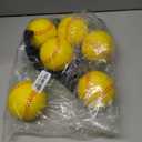 Avesfer Foam Baseballs 6-Pack - Soft Practice Baseball Training Foam Balls for Kids with Drawstring Bag, Saft for Youth Beginners Batting, Fielding, Hitting, Pitching and Throwing