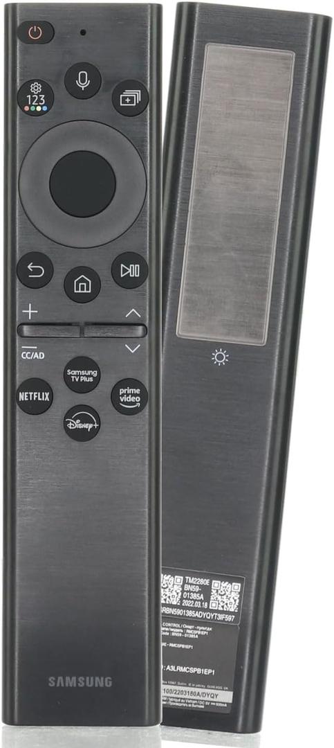 2 Pack Samsung BN59-01385A Bluetooth Wireless TV Remote Control - Black
