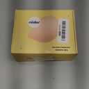 Niidor Adhesive Bra Strapless Ultra Sticky Invisible Push up Silicone Bra Multiple Colors Sizes Reusable for Backless Dress (Creme)