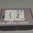 RED WOLF Tailgate Handle W/Reverse Backup Camera Replacement for 2004-2014 Ford F150, 2008-2016 F-250/F-350/F450/F550 Pickup Rear View Parking Camera RCA Connector Wide Angle Optional Guideline