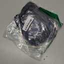 Medical Compression Stockings for Women and Men, 20-30 mmHg Thigh High Compression Socks, Closed Toe Graduated Compression Hoses, Long Circulation Pressure Stockings for Varicose Veins, Edema (Large, Black)