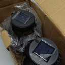 2 Pack Solar Lanterns Outdoor Hanging Lantern Lights, Metal Decor Lantern, Waterproof LED Decorative Garden Light - Garden Decoration for Patio, Yard, Pathway, Landscape (Black)