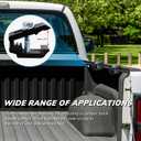 Aluminum Mounting Clamps 1112514 Tonneau Cover clampsTruck Cover, Cap Clamps 6PCS Black