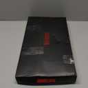 RedThunder K10 Wired Gaming Keyboard and Mouse and Wrist Rest Combo, RGB Backlit, Mechanical Feel Anti-ghosting Keyboard + 7D 7200 DPI Mice+Soft Leather Wrist Rest 3 in 1 PC Gamer Accessories(Black)