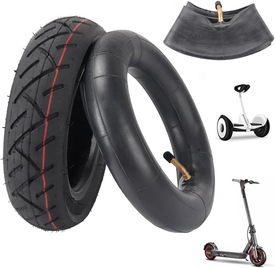 10x2.50 Tire and 2x Inner Tube Set for 6" RIM (Not 10" Rim) Scooter Wheels 36v 48v 400w 500w 800w Hub Motor for Smart Self Balancing Electric Scooters Hover Board