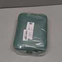 Mancro Breastmilk Cooler Bag with Ice Pack, Double Layer Breast Milk Cooler Bag Fits 6 Bottles Up to 9 Ounces, Breast Pump Bag with Cooler for Daycare & Nursing, Green