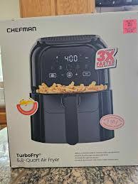 Chefman Digital Air Fryer Black