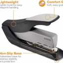 Bostitch Office 60 Sheet Heavy Duty Stapler - Two Fingers, No Effort, Spring Powered Stapler - Gray (1200)
