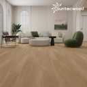 SPC Luxury Vinyl Flooring 5mm Thick | Waterproof Click Lock Rigid Core | IXPE Soundproof Underlayment | Easy Install Wood Look Plank,10 Planks (21.5 Sq. Ft) (Classic Oak)